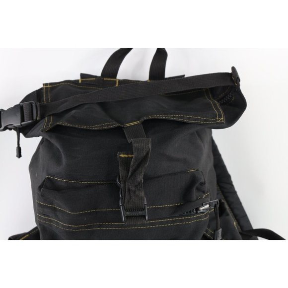 Vintage 90s Distressed Shorty's Skateboards Spell Out Skateboard Holder Backpack - Picture 2 of 11